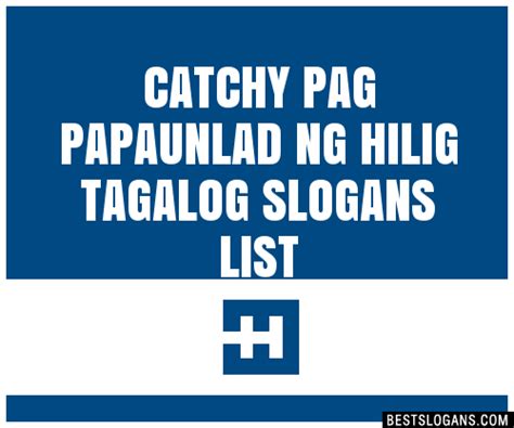 HILIG: Tagalog.